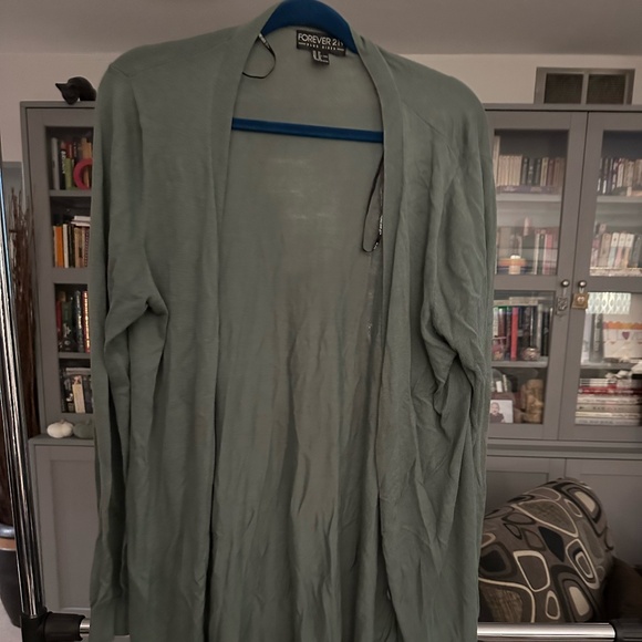 Green Cardigan - Picture 1 of 2